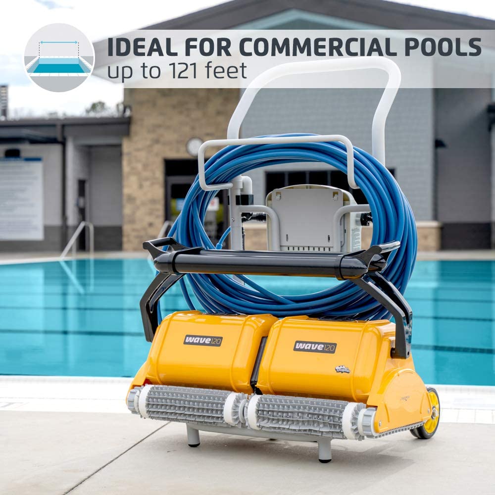 Dolphin Wave 120 Commercial Robotic Pool Cleaner (Open Box)