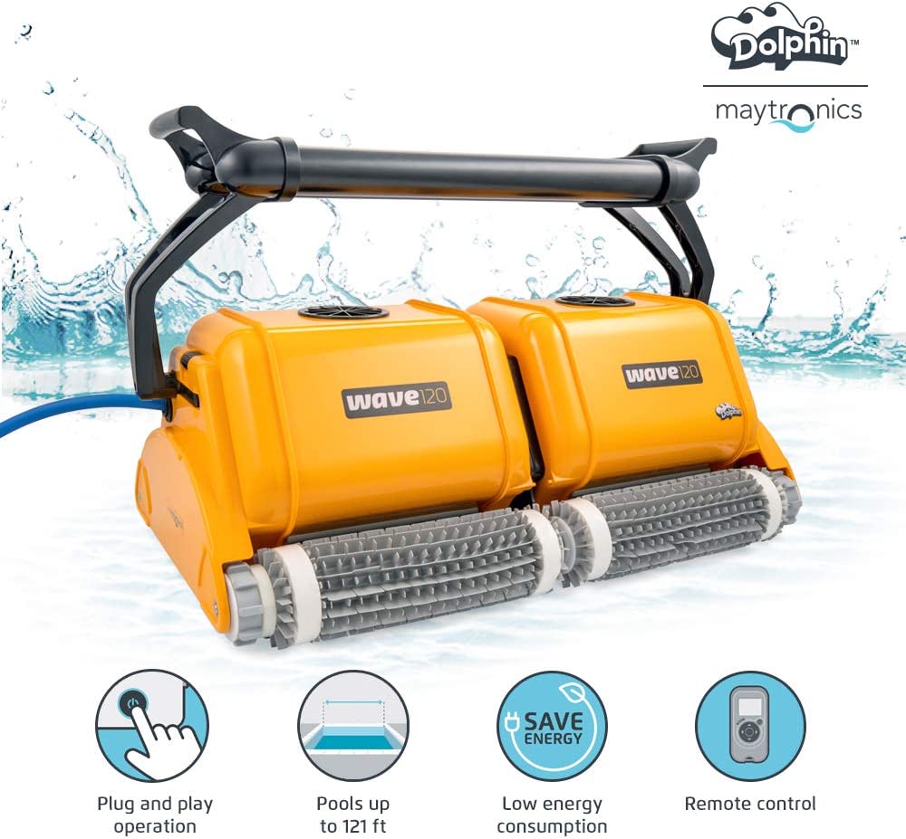 Dolphin Wave 120 Commercial Robotic Pool Cleaner (Open Box)
